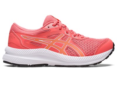 Asics Contend 8 Sports Tenisky Detske Koralove Svetlo Oranžové | SK4133-847