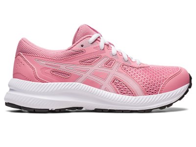 Asics Contend 8 Sports Tenisky Detske Ruzove Biele | SK7107-192