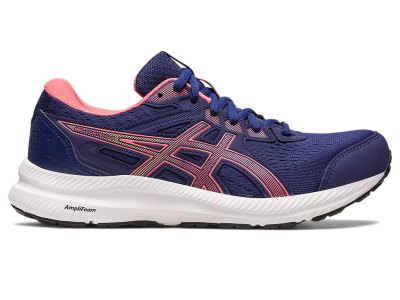 Asics Gel-contend 8 Bezecke Topanky Damske Indigo Modre Koralove | SK2909-444