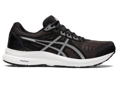 Asics Gel-contend 8 Bezecke Topanky Panske Čierne Biele | SK1500-578