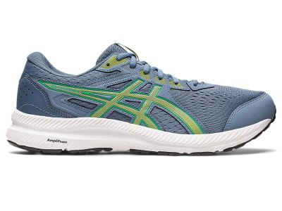 Asics Gel-contend 8 Bezecke Topanky Panske Siva Modre Svetlo Zelene | SK9753-877