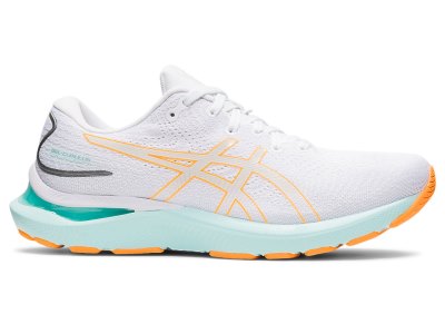 Asics Gel-cumulus 24 Bezecke Topanky Damske Biele Oranžové | SK8618-721