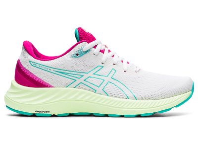Asics Gel-eXCite 8 Bezecke Topanky Damske Biele Zelene | SK2253-694