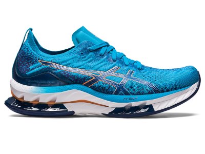 Asics Gel-kinsei Blast Bezecke Topanky Panske Modre Oranžové | SK1646-797