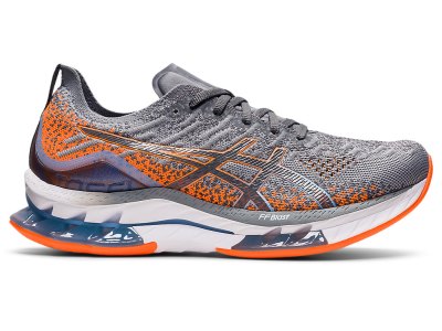 Asics Gel-kinsei Blast Bezecke Topanky Panske Siva Oranžové | SK7473-559