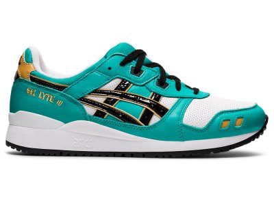 Asics Gel-lyte III OG Tenisky Panske Tmavo Tyrkysové Čierne | SK8741-377