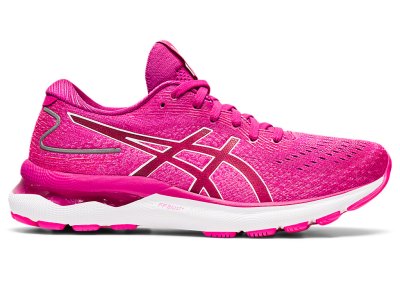 Asics Gel-nimbus 24 Bezecke Topanky Damske Fuchsie Červené Biele | SK0136-739