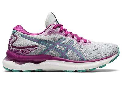 Asics Gel-nimbus 24 Bezecke Topanky Damske Siva Olivovo Zelená | SK3205-828