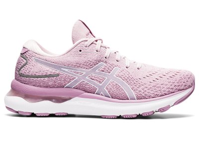 Asics Gel-nimbus 24 Bezecke Topanky Damske Ruzove Biele | SK6410-093