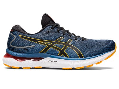 Asics Gel-nimbus 24 Bezecke Topanky Panske Modre Žlté | SK5380-461