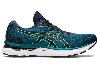 Asics Gel-nimbus 24 Bezecke Topanky Panske Tmavo Zelene Tyrkysové | SK7624-903