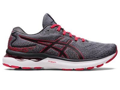 Asics Gel-nimbus 24 Bezecke Topanky Panske Siva Červené | SK9713-783