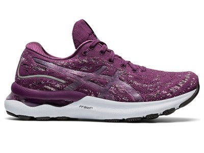 Asics Gel-nimbus 24 Mk Bezecke Topanky Damske Tmavo Nachový Ruzove | SK5222-713