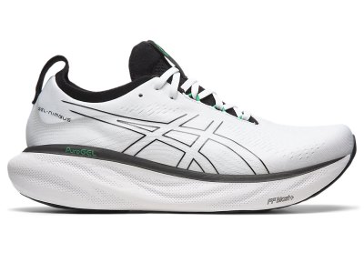 Asics Gel-nimbus 25 Bezecke Topanky Panske Biele Čierne | SK2382-426