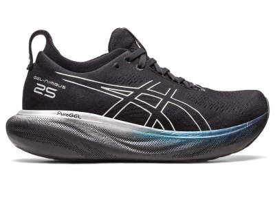 Asics Gel-nimbus 25 Platinum Bezecke Topanky Damske Čierne Strieborne | SK6826-532
