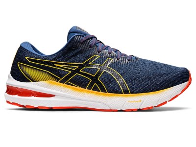 Asics Gt-2000 10 Bezecke Topanky Panske Čierne Modre Oranžové | SK3701-166