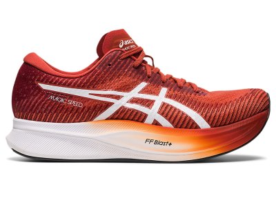 Asics Magic Speed 2 Bezecke Topanky Panske Hnede Biele | SK5070-902