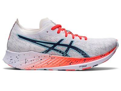 Asics Magic Speed Bezecke Topanky Damske Biele Modre | SK9044-207