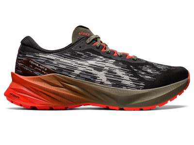 Asics Novablast 3 Tr Bezecke Topanky Panske Červené Olivovo Zelená | SK8238-346