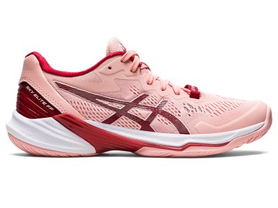 Asics Sky Elite FF 2 Tenisky Na Volejbal Damske Ruzove Tmavo Červené | SK3247-990