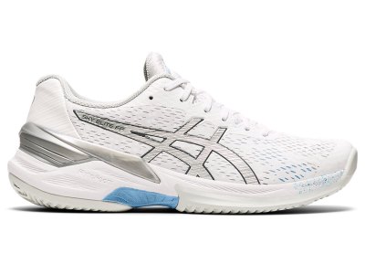 Asics Sky Elite FF Tenisky Na Volejbal Damske Biele Strieborne | SK7082-269