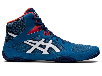 Asics Snapdown 3 Zápasnícke Topánky Panske Modre Biele | SK9739-284