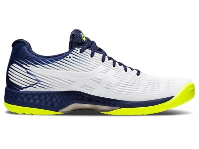 Asics Solution Speed FF Tenisove Tenisky Panske Biele Námornícka Modrá | SK9822-311